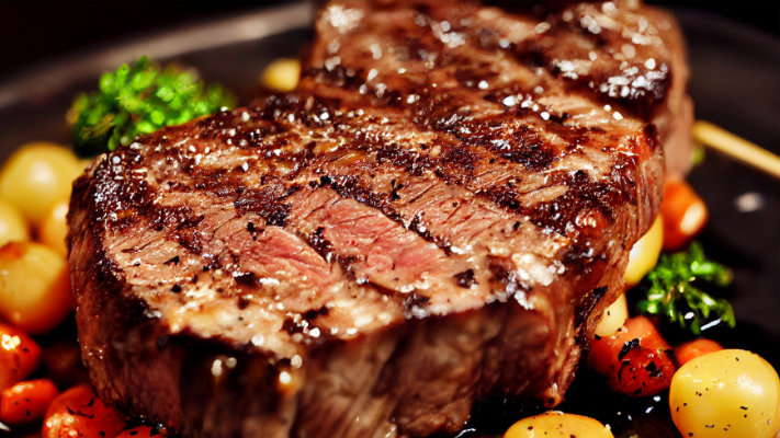 Ribeye with Coffee-Chili Rub