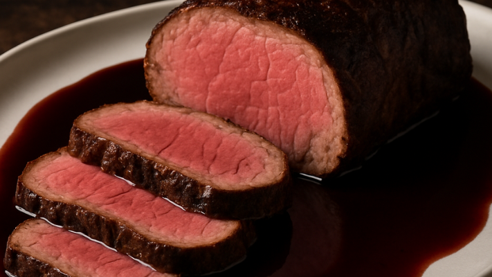 Chateaubriand with Red Wine Reduction